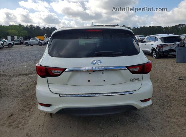 5N1DL0MN6HC528016 2017 INFINITI QX60 White Սալոնի դիմացի տեսք
