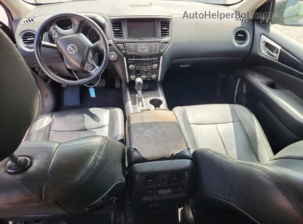 5N1DR2MN8KC627566 2019 NISSAN PATHFINDER Gray Սարքավորումների վահանակի տեսք