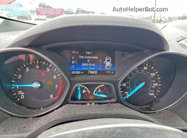 1FMCU0GD3HUE92307 2017 FORD ESCAPE Red 