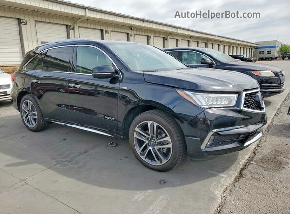 5J8YD7H77KL001344 2019 ACURA MDX Black 