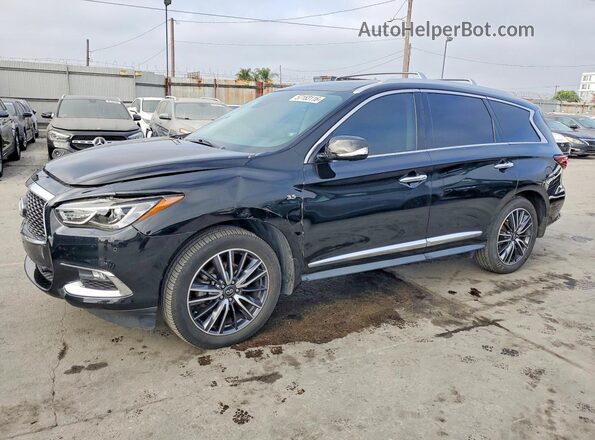 5N1DL0MN3LC547471 2020 INFINITI QX60 Black Trasero izquierdo