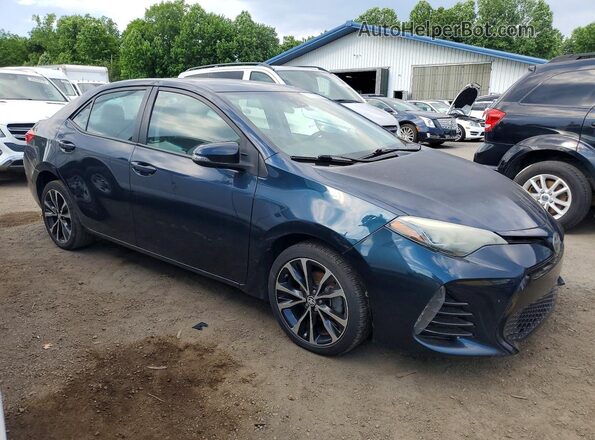 2T1BURHE9HC782141 2017 TOYOTA COROLLA Blue 