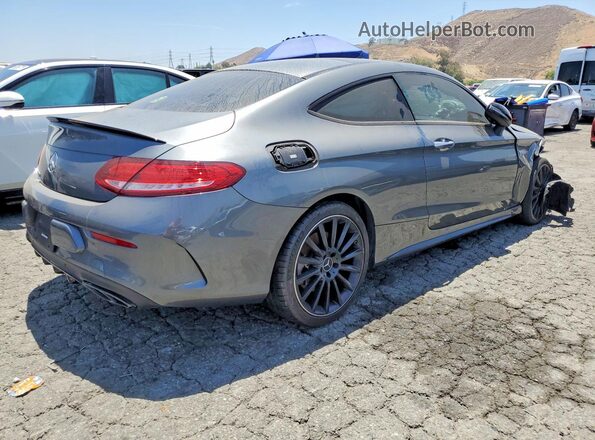 WDDWJ6EB9JF761621 2018 MERCEDES-BENZ C Gray Передня права чверть