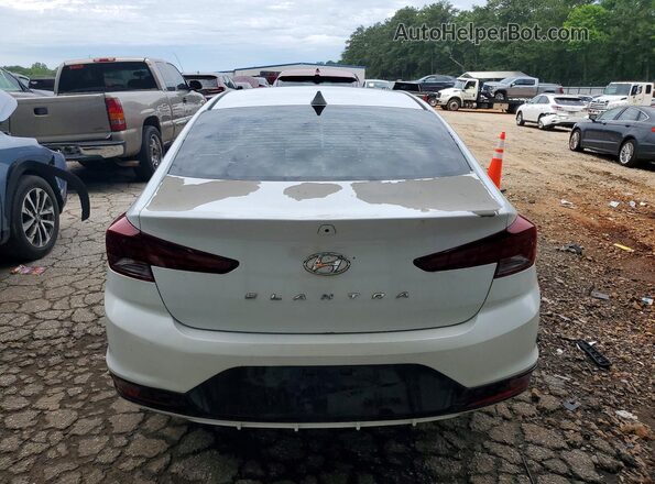 5NPD84LF5KH416987 2019 HYUNDAI ELANTRA White Vista interior delantera