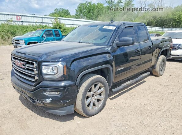 1GTV2MEC1JZ167653 2018 GMC SIERRA Black უკანა მარცხენა