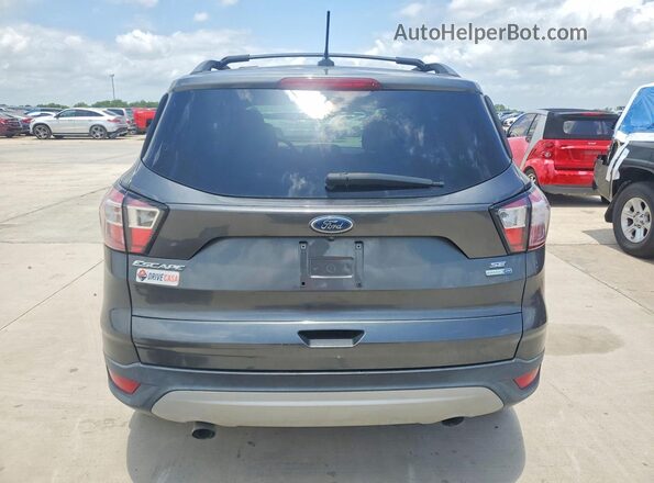 1FMCU9GD3JUA77160 2018 FORD ESCAPE Charcoal Widok wnętrza z przodu