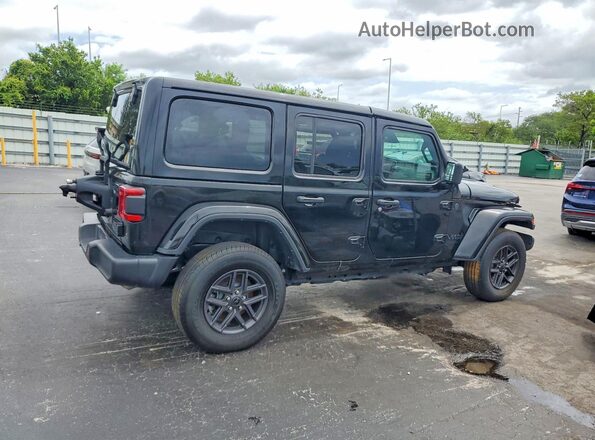 1C4PJXEN8SW644242 2025 JEEP WRANGLER Черный Передняя правая четверть