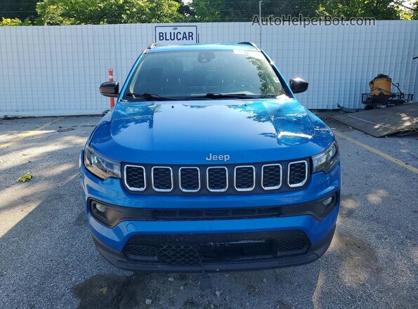 3C4NJDBN8RT122575 2024 JEEP COMPASS Blue უკანა ხედი