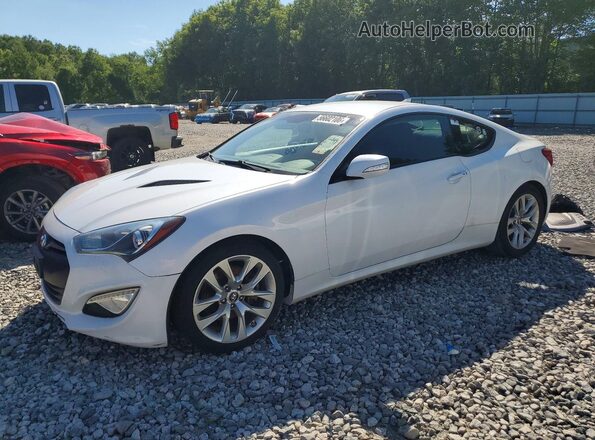 KMHHT6KJ9GU131963 2016 HYUNDAI GENESIS White Հետևի ձախ