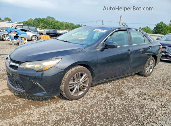 4T1BF1FK6HU314497 2017 TOYOTA CAMRY Black Trasero izquierdo