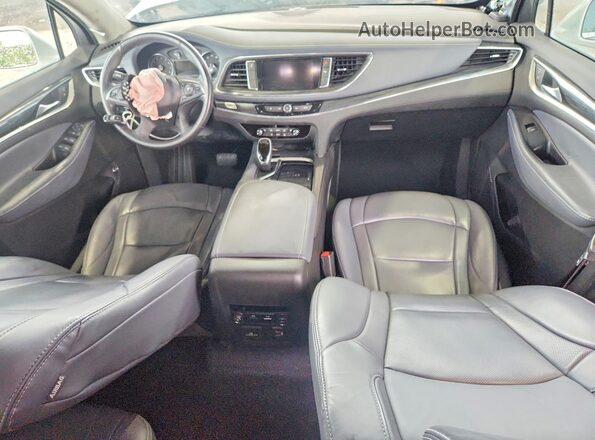 5GAERBKW2JJ216017 2018 BUICK ENCLAVE White Вид щитка приладів