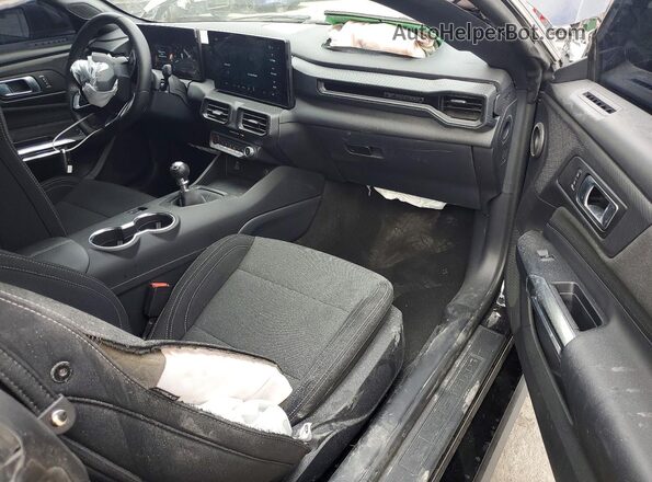 1FA6P8CF8S5411355 2025 FORD MUSTANG Black 