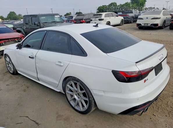 WAUB4AF45MA006953 2021 AUDI S4 White 
