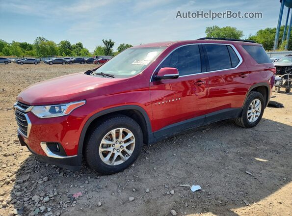 1GNERGKW2LJ241117 2020 CHEVROLET TRAVERSE Red 