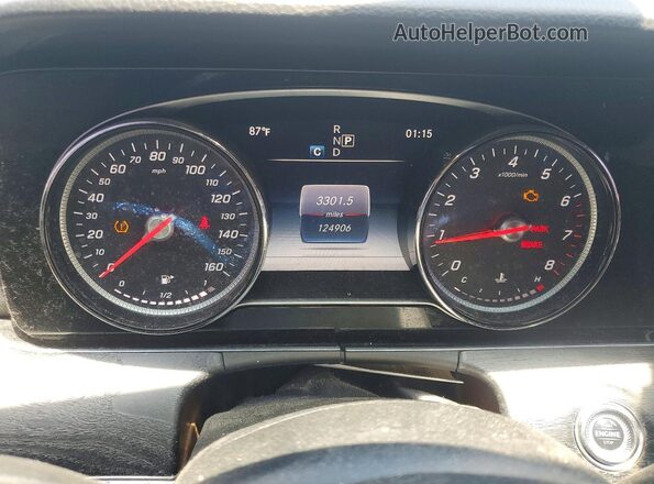 WDDZF4KB4HA153889 2017 MERCEDES-BENZ E-CLASS Black Vista de los asientos traseros