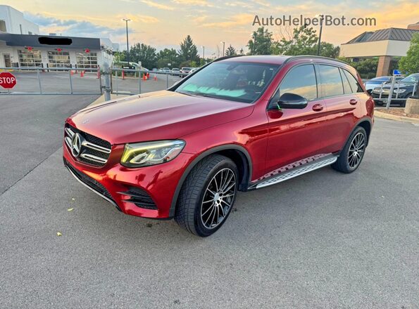 WDC0G4JB5JV079991 2018 MERCEDES-BENZ GLC-CLASS Красный 
