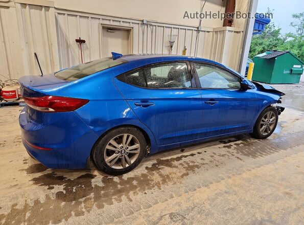 5NPD84LF6JH272235 2018 HYUNDAI ELANTRA Blue 