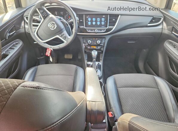 KL4CJ2SB1JB507929 2018 BUICK ENCORE Burgundy Widok zestawu wskaźników