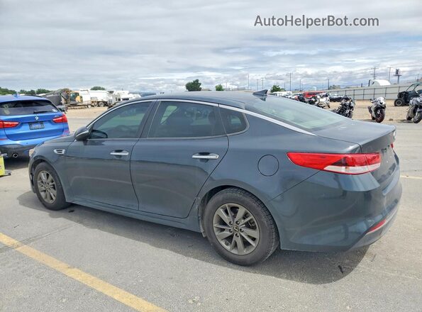 5XXGT4L12GG055267 2016 KIA OPTIMA Gray Trasero derecho