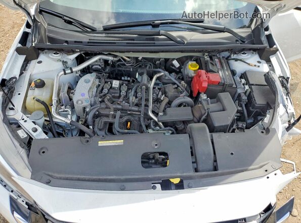 3N1AB8CV4SY376040 2025 NISSAN SENTRA White Vista del compartimento del motor