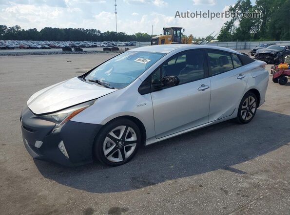 JTDKARFU2G3003169 2016 TOYOTA PRIUS Серебряный Задняя левая четверть