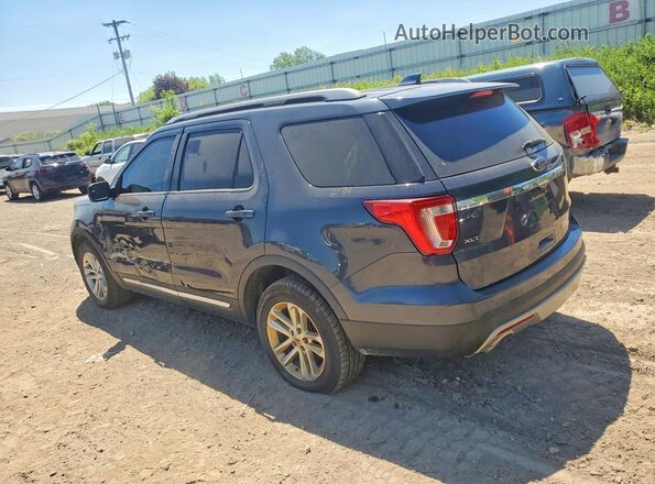 1FM5K7D81HGB56247 2017 FORD EXPLORER Серый 