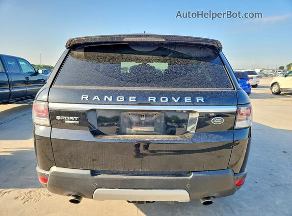 SALWR2VFXGA576720 2016 LAND ROVER RANGE Black წინა სალონის ხედი