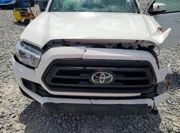 3TMCZ5AN4PM628550 2023 TOYOTA TACOMA White Vista del compartimento del motor