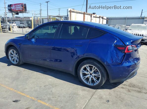 7SAYGDEE6PA041108 2023 TESLA MODEL Blue Задня права чверть