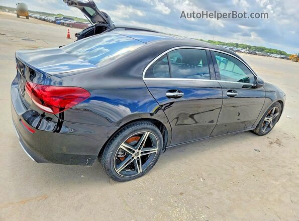 W1K3G4EB4NJ351334 2022 MERCEDES-BENZ A-CLASS Black Przód prawy