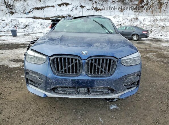5UXUJ3C58KLA58738 2019 BMW X4 Blue 