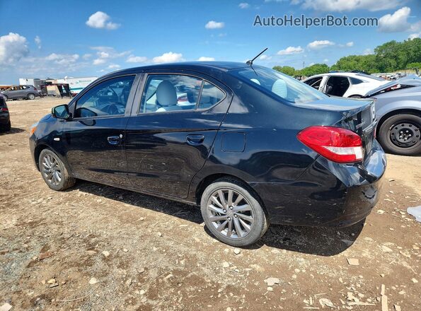 ML32F3FJ6JHF01203 2018 MITSUBISHI MIRAGE Black Trasero derecho