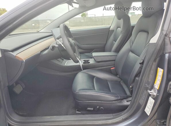 5YJ3E1EA9MF850304 2021 TESLA MODEL Серый 
