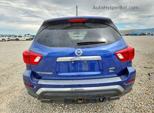 5N1DR2MM3HC639463 2017 NISSAN PATHFINDER Blue Սալոնի դիմացի տեսք