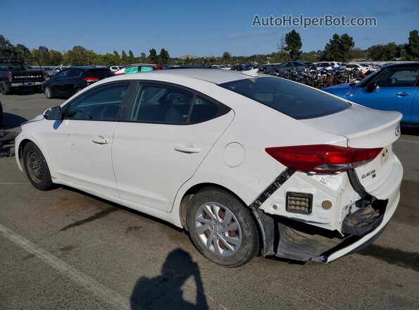 5NPD74LF3JH389578 2018 HYUNDAI ELANTRA White Հետևի աջ
