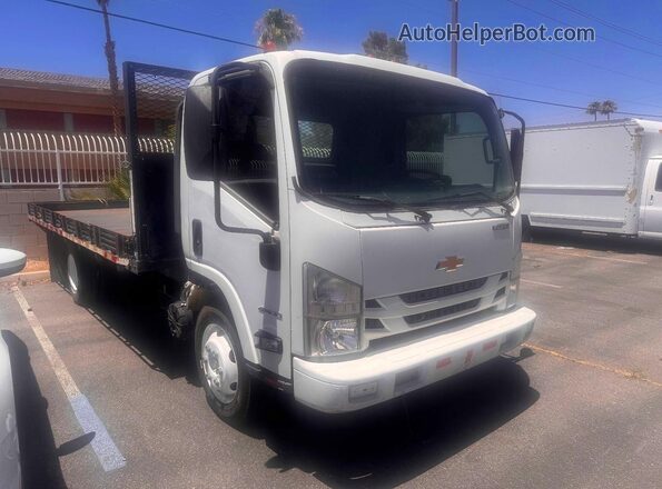 54DCDW1B6GS813163 2016 CHEVROLET 4500 White Trasero izquierdo