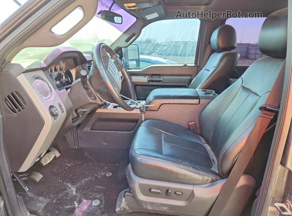 1FT8W3BT3GEC49822 2016 FORD F350 Gray Вид панелі приладів