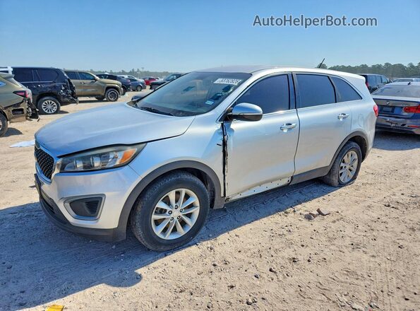5XYPG4A33JG351314 2018 KIA SORENTO Silver 
