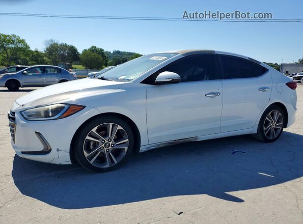 5NPD84LF3HH070415 2017 HYUNDAI ELANTRA White 