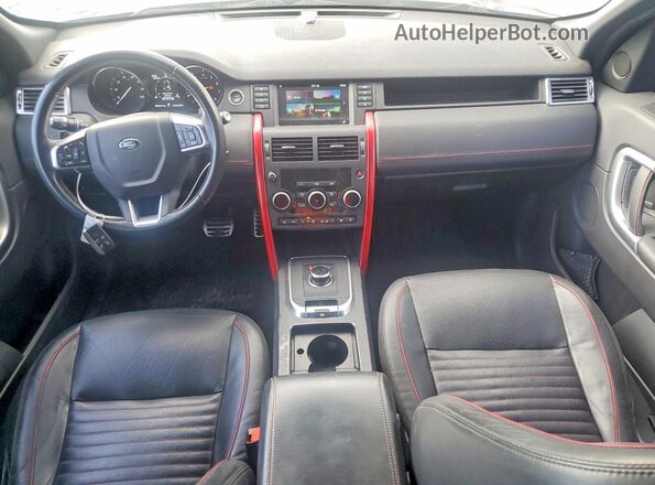 SALCT2GX3KH828379 2019 LAND ROVER DISCOVERY Black Вид щитка приладів