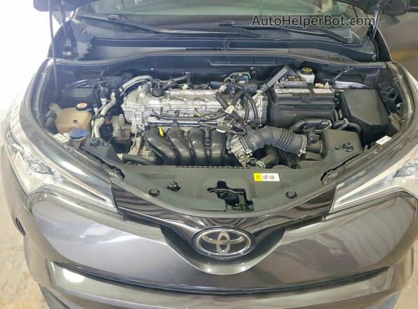 NMTKHMBX5KR068845 2019 TOYOTA C-HR Gray Вид наклейки з VIN-кодом