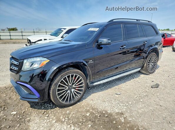 4JGDF7FE6HA789025 2017 MERCEDES-BENZ GLS Black Rear left
