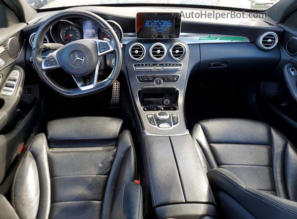 55SWF4JB3HU232572 2017 MERCEDES-BENZ C Gray 