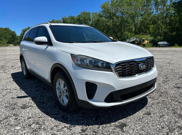 5XYPGDA33KG454475 2019 KIA SORENTO White 