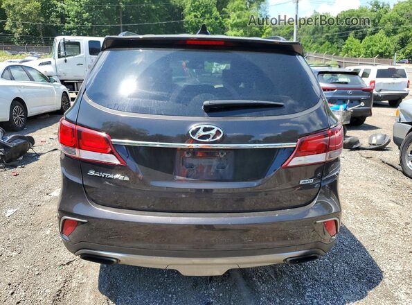 KM8SNDHF2HU174534 2017 HYUNDAI SANTA Brown Սալոնի դիմացի տեսք