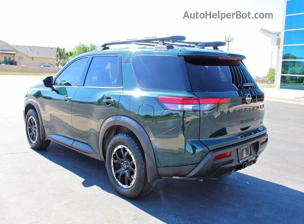 5N1DR3BD7RC259150 2024 NISSAN PATHFINDER Green Widok z przodu