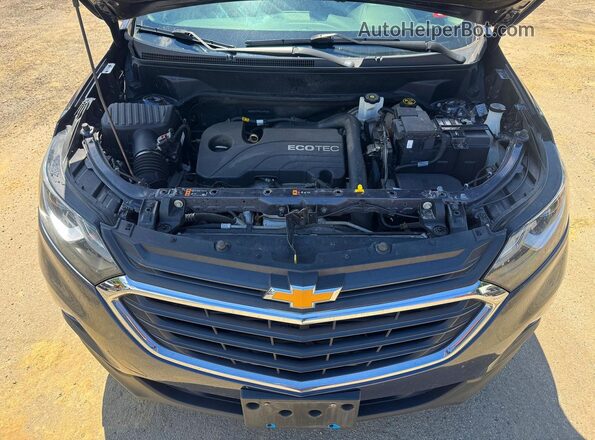 3GNAXUEV4KL254562 2019 CHEVROLET EQUINOX Blue Вид панелі приладів