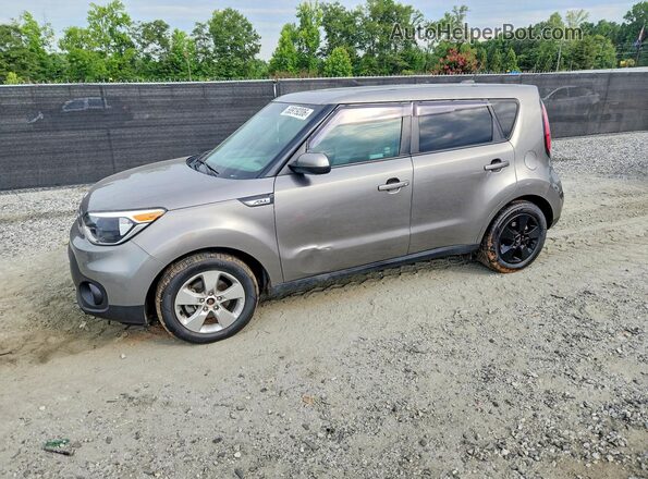 KNDJN2A28K7006690 2019 KIA SOUL Gray Հետևի ձախ