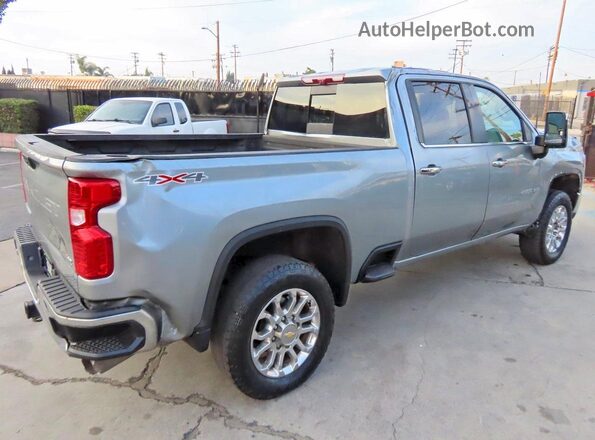 2GC4YPEY4R1267354 2024 CHEVROLET SILVERADO Gray Front right