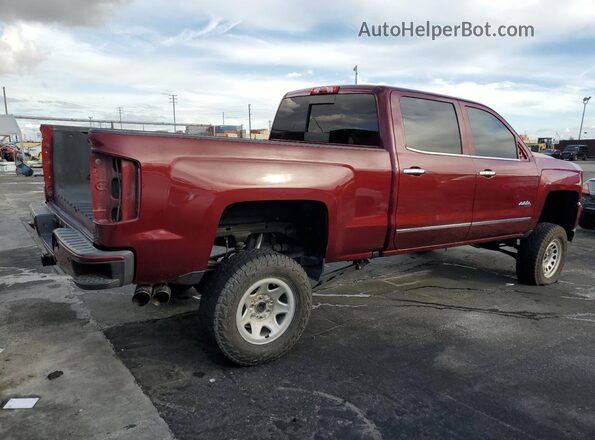 3GCUKTEJ0HG422856 2017 CHEVROLET SILVERADO Maroon 